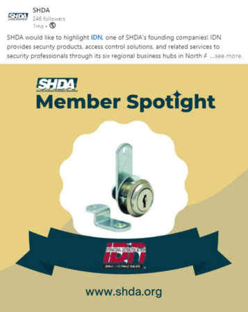 SHDA LinkedIn Member Spotlight Dec 22