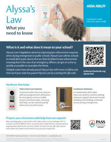 Alyssa's law