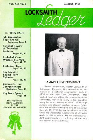 Locksmith Ledger: Aloa's First President 