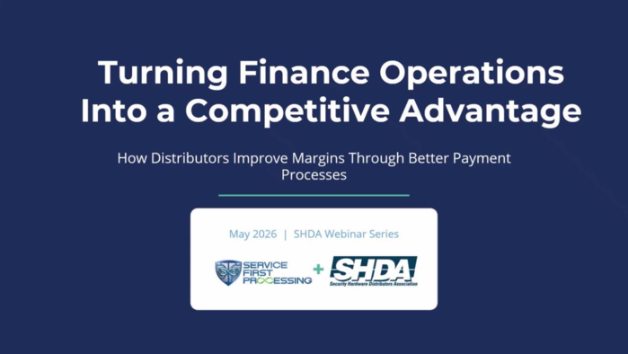 Turning Finance Operations Into a Competitive Advantage – SHDA Webinar Series, ‎May 2026‎